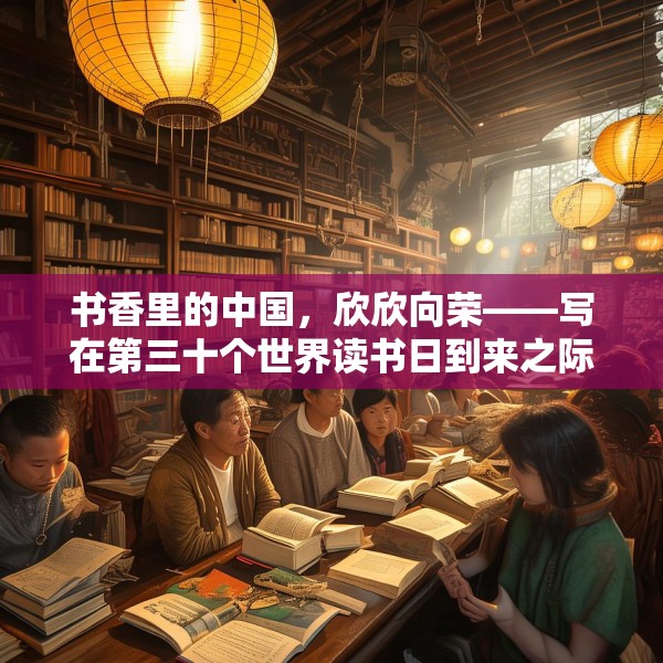 书香里的中国，欣欣向荣——写在第三十个世界读书日到来之际