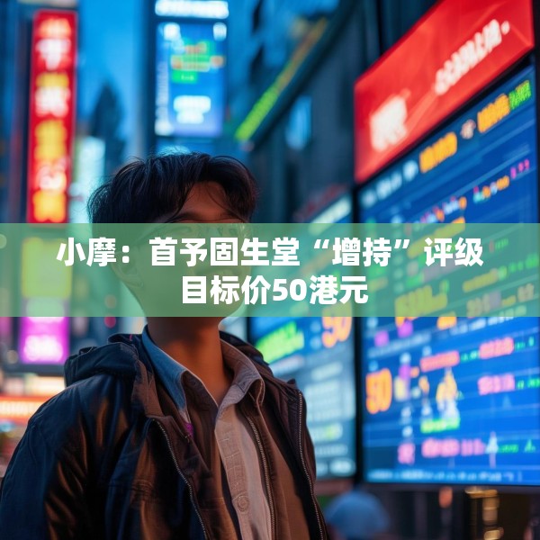 小摩：首予固生堂“增持”评级 目标价50港元