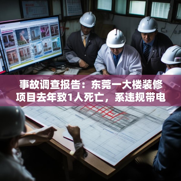 事故调查报告：东莞一大楼装修项目去年致1人死亡，系违规带电作业