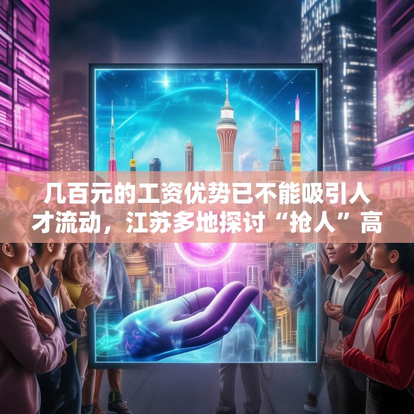 几百元的工资优势已不能吸引人才流动，江苏多地探讨“抢人”高招