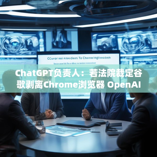 ChatGPT负责人：若法院裁定谷歌剥离Chrome浏览器 OpenAI会有意购买