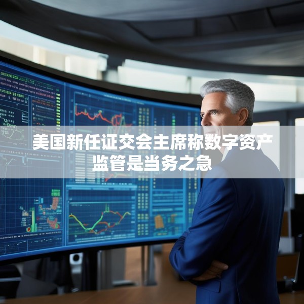 美国新任证交会主席称数字资产监管是当务之急
