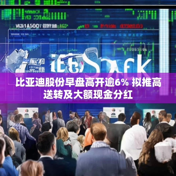 比亚迪股份早盘高开逾6% 拟推高送转及大额现金分红