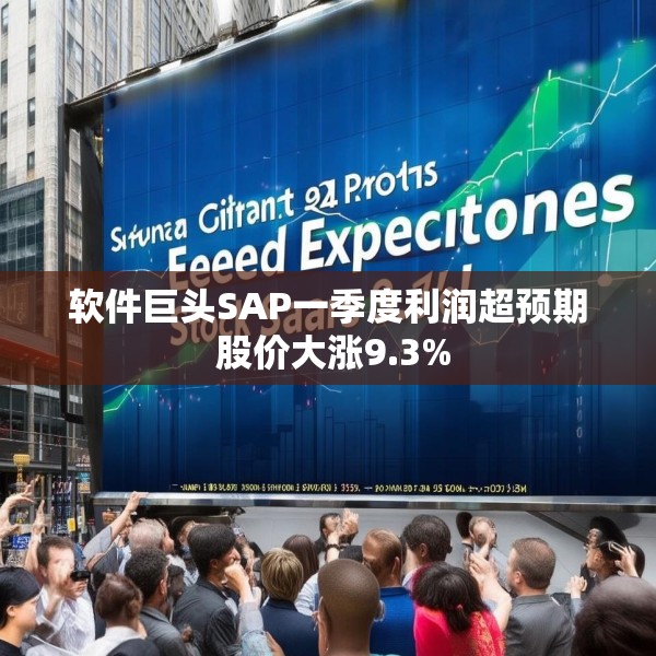 软件巨头SAP一季度利润超预期 股价大涨9.3%