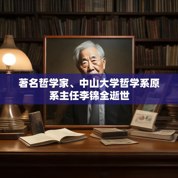 著名哲学家、中山大学哲学系原系主任李锦全逝世