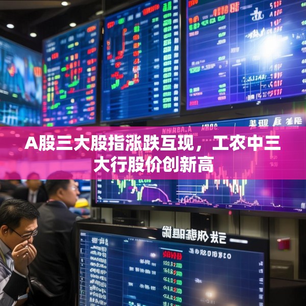 A股三大股指涨跌互现，工农中三大行股价创新高