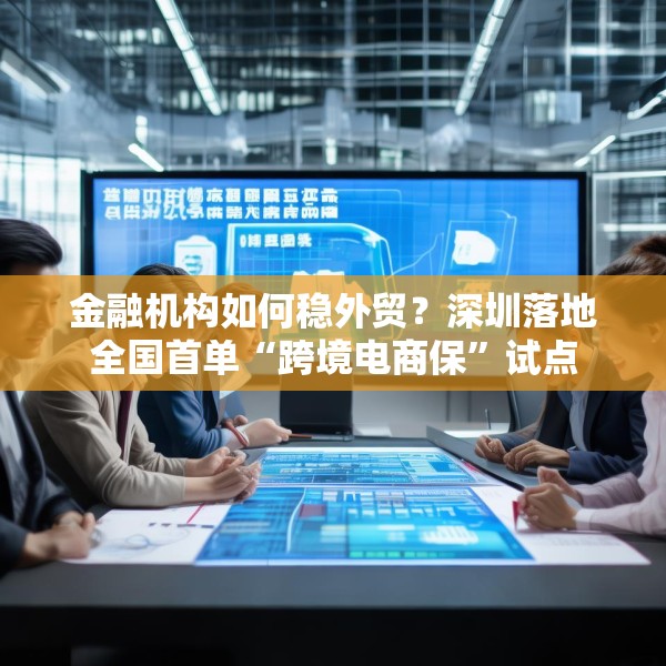 金融机构如何稳外贸？深圳落地全国首单“跨境电商保”试点