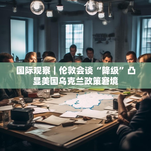 国际观察｜伦敦会谈“降级”凸显美国乌克兰政策窘境