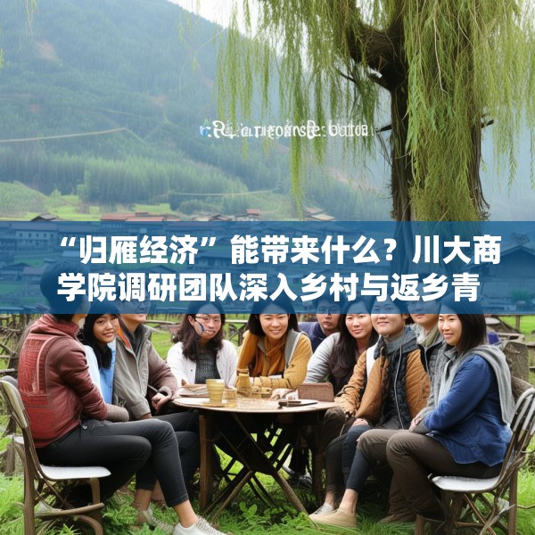 “归雁经济”能带来什么？川大商学院调研团队深入乡村与返乡青年人才交流