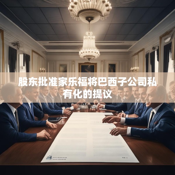 股东批准家乐福将巴西子公司私有化的提议