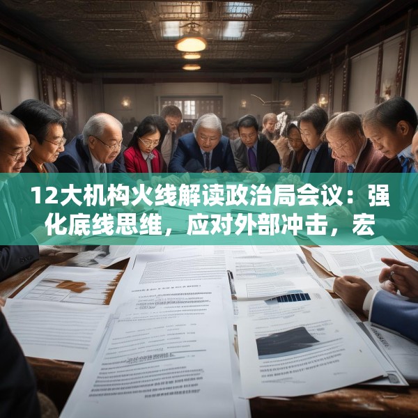 12大机构火线解读政治局会议：强化底线思维，应对外部冲击，宏观着力“四稳”，配置上沿三主线布局