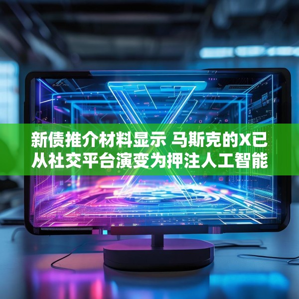 新债推介材料显示 马斯克的X已从社交平台演变为押注人工智能和订阅收入的平台