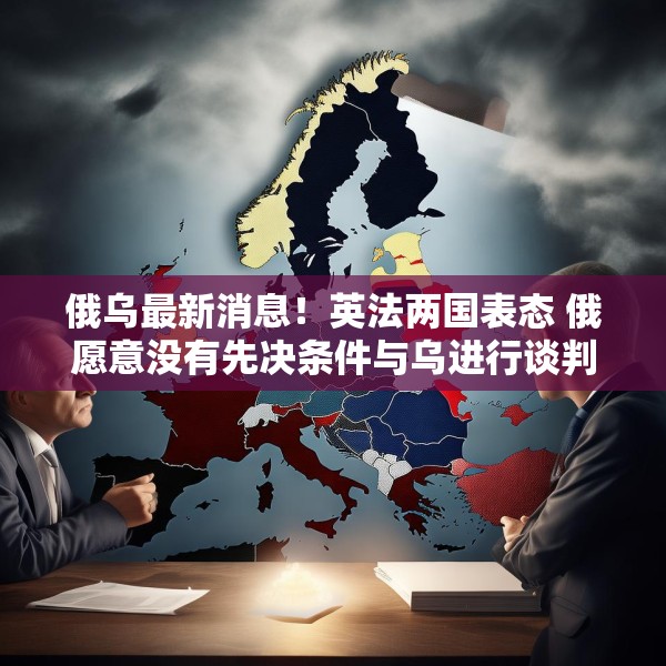 俄乌最新消息！英法两国表态 俄愿意没有先决条件与乌进行谈判