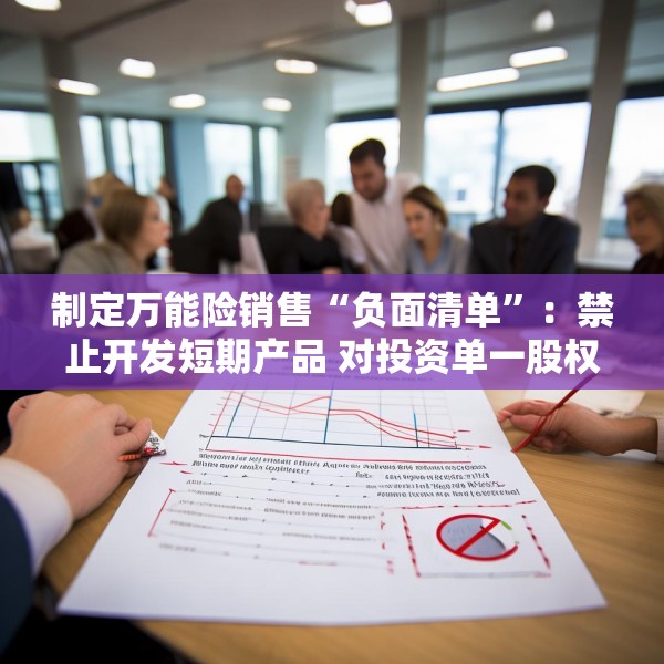 制定万能险销售“负面清单”：禁止开发短期产品 对投资单一股权投资基金比例从严设置上限