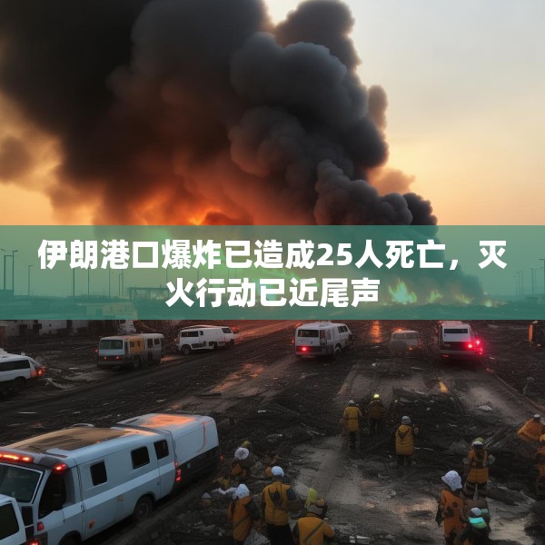 伊朗港口爆炸已造成25人死亡，灭火行动已近尾声