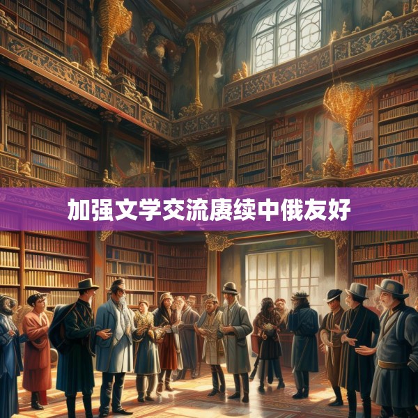 加强文学交流赓续中俄友好