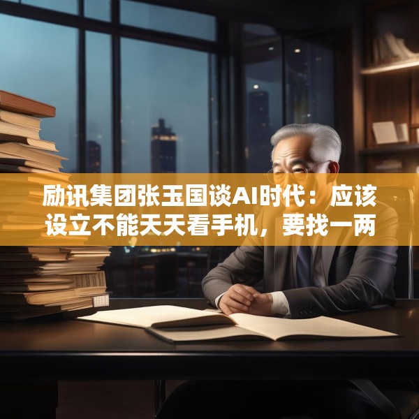 励讯集团张玉国谈AI时代：应该设立不能天天看手机，要找一两本书来看一看
