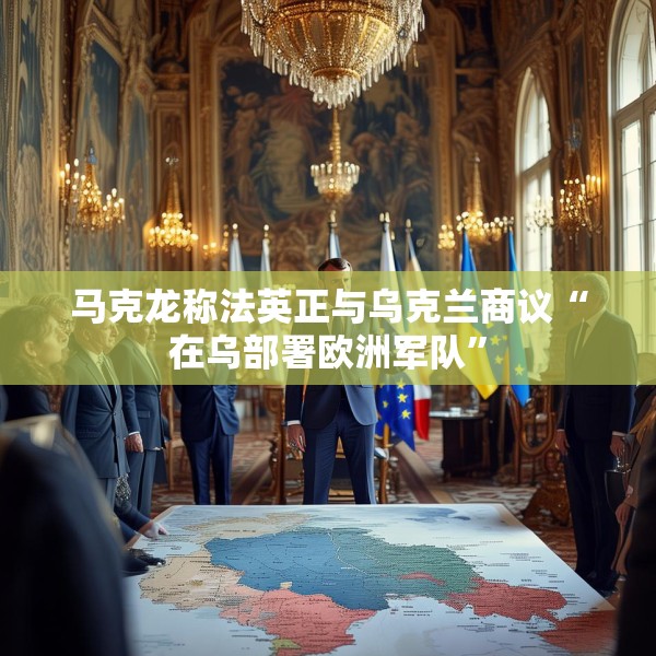 马克龙称法英正与乌克兰商议“在乌部署欧洲军队”