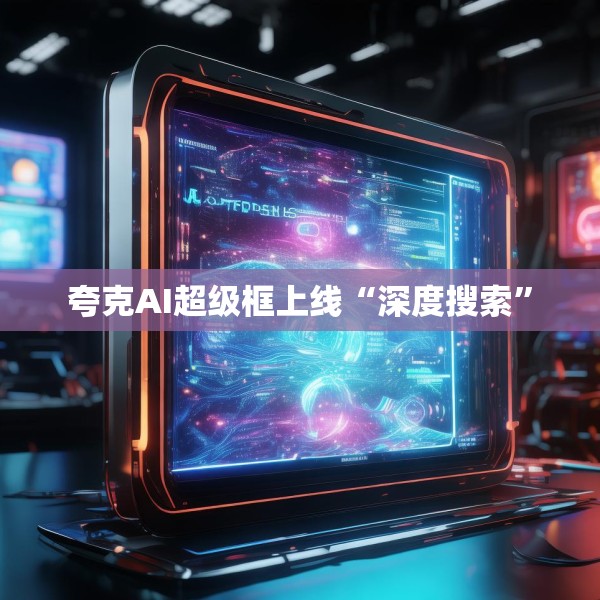 夸克AI超级框上线“深度搜索”