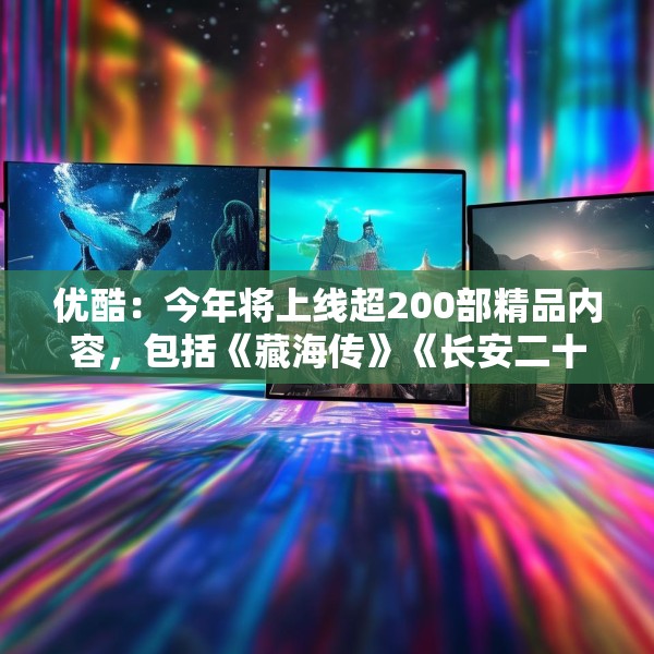 优酷：今年将上线超200部精品内容，包括《藏海传》《长安二十四计》等