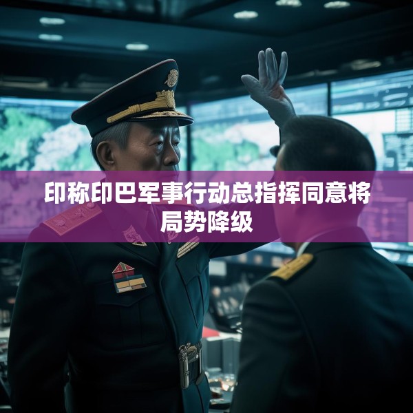 印称印巴军事行动总指挥同意将局势降级