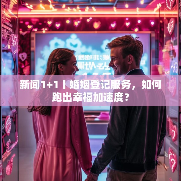 新闻1+1丨婚姻登记服务，如何跑出幸福加速度？