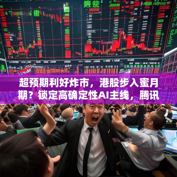 超预期利好炸市，港股步入蜜月期？锁定高确定性AI主线，腾讯、阿里财报财报来袭