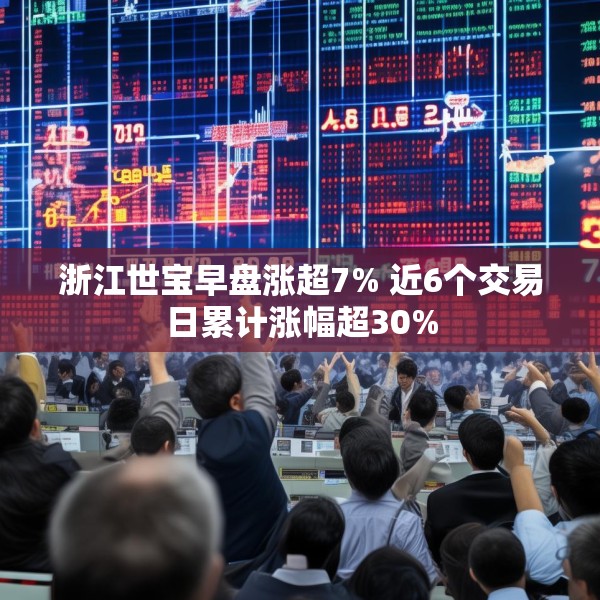 浙江世宝早盘涨超7% 近6个交易日累计涨幅超30%