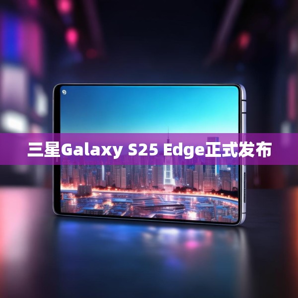 三星Galaxy S25 Edge正式发布