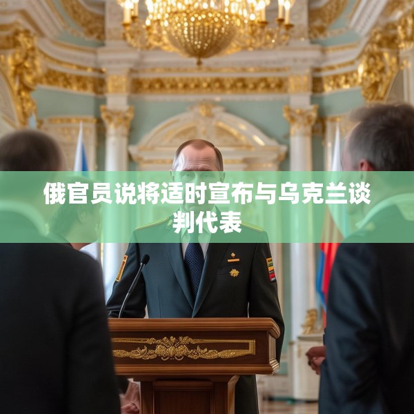 俄官员说将适时宣布与乌克兰谈判代表
