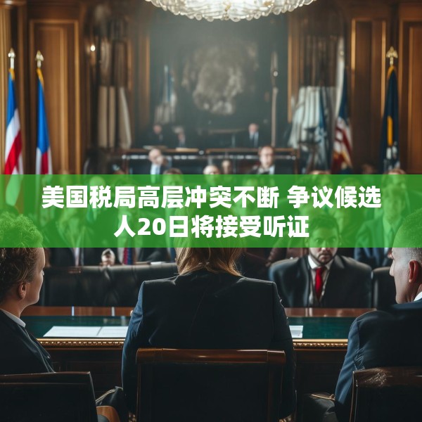 美国税局高层冲突不断 争议候选人20日将接受听证