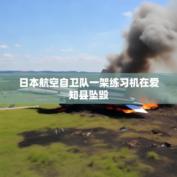 日本航空自卫队一架练习机在爱知县坠毁