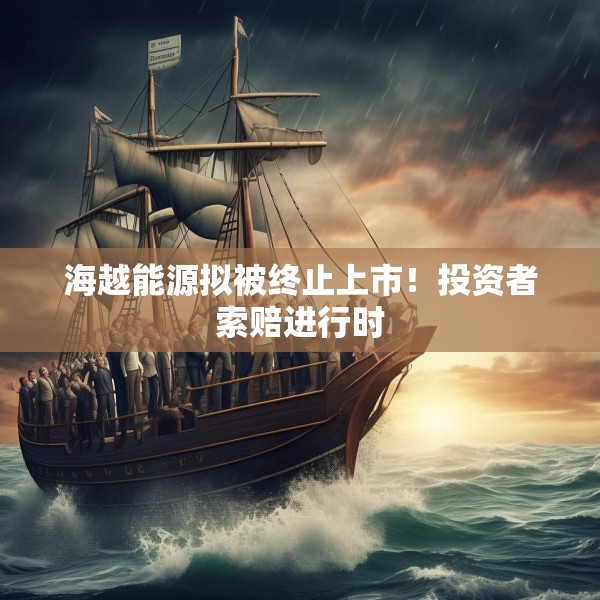 海越能源拟被终止上市！投资者索赔进行时