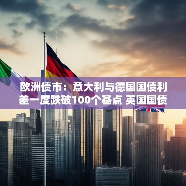 欧洲债市：意大利与德国国债利差一度跌破100个基点 英国国债表现落后