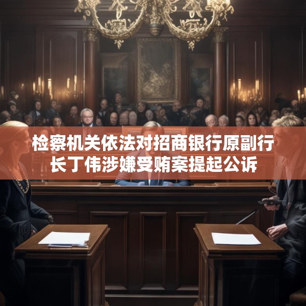 检察机关依法对招商银行原副行长丁伟涉嫌受贿案提起公诉