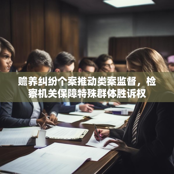 赡养纠纷个案推动类案监督，检察机关保障特殊群体胜诉权