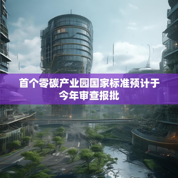 首个零碳产业园国家标准预计于今年审查报批