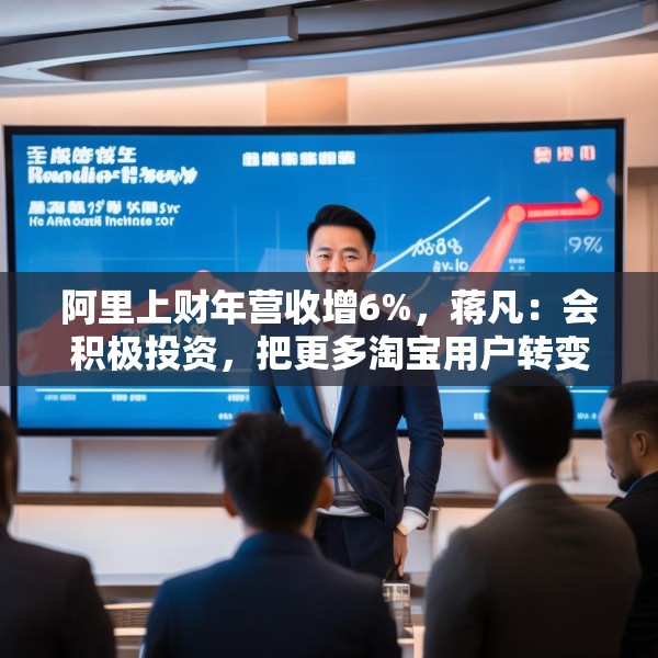 阿里上财年营收增6%，蒋凡：会积极投资，把更多淘宝用户转变成即时零售用户