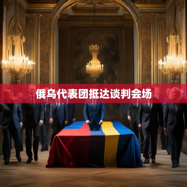 俄乌代表团抵达谈判会场