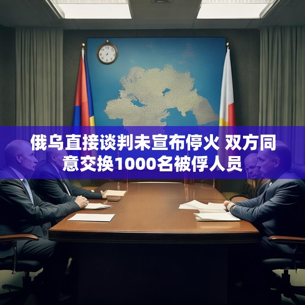 俄乌直接谈判未宣布停火 双方同意交换1000名被俘人员