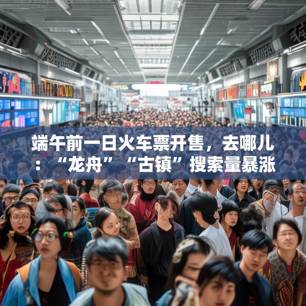 端午前一日火车票开售，去哪儿：“龙舟”“古镇”搜索量暴涨近两倍