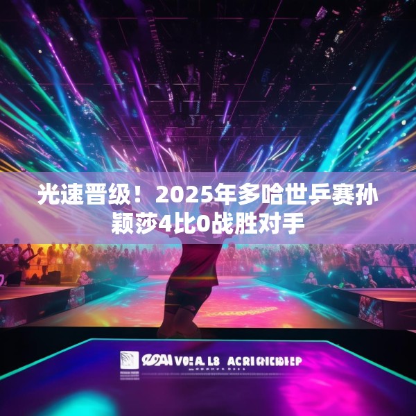 光速晋级！2025年多哈世乒赛孙颖莎4比0战胜对手