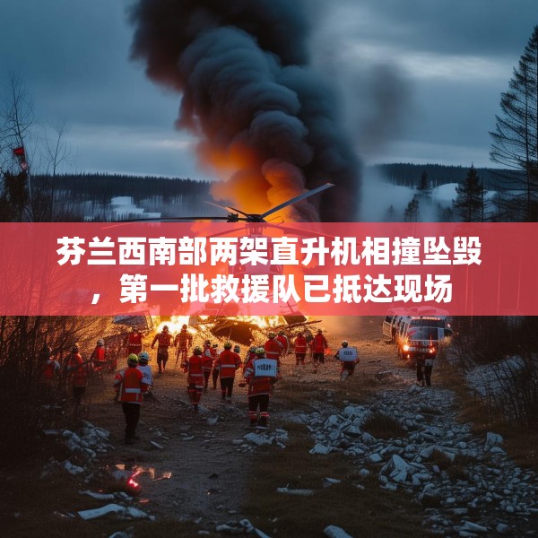 芬兰西南部两架直升机相撞坠毁，第一批救援队已抵达现场