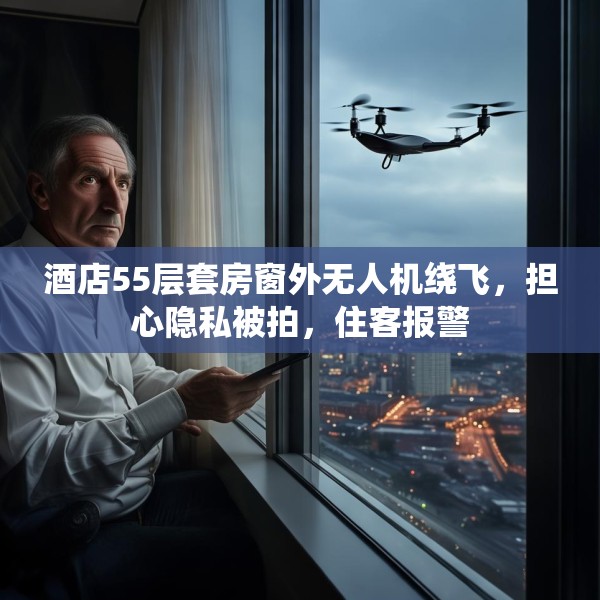 酒店55层套房窗外无人机绕飞，担心隐私被拍，住客报警