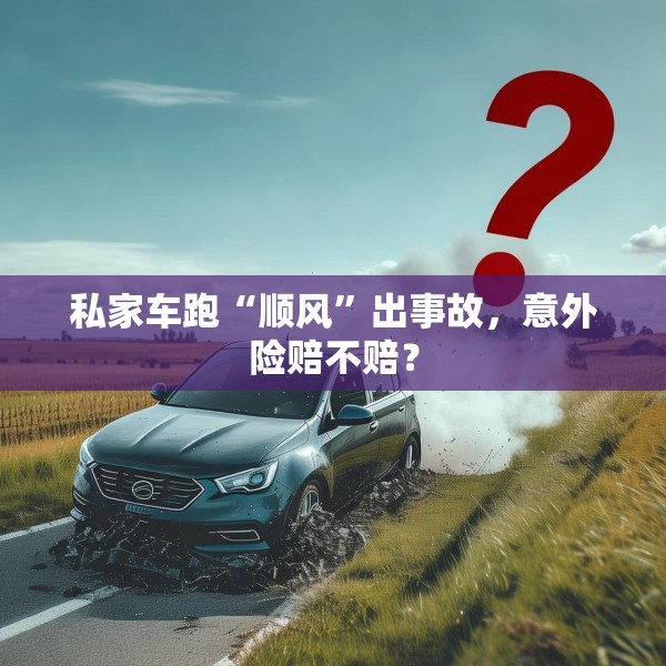 私家车跑“顺风”出事故，意外险赔不赔？