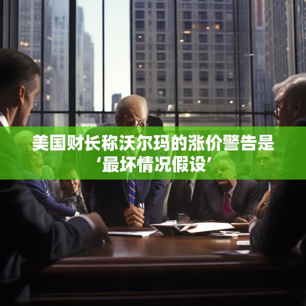 美国财长称沃尔玛的涨价警告是‘最坏情况假设’