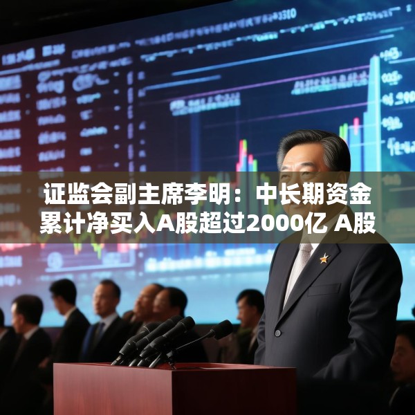 证监会副主席李明：中长期资金累计净买入A股超过2000亿 A股稳中有涨良性循环正在形成