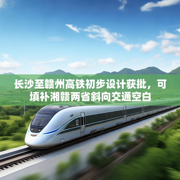 长沙至赣州高铁初步设计获批，可填补湘赣两省斜向交通空白