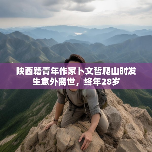 陕西籍青年作家卜文哲爬山时发生意外离世，终年28岁