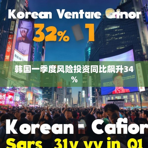 韩国一季度风险投资同比飙升34%